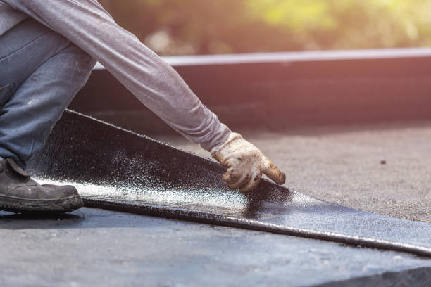 Professional Emergency Waterproofing technician working in Ravenna, OH